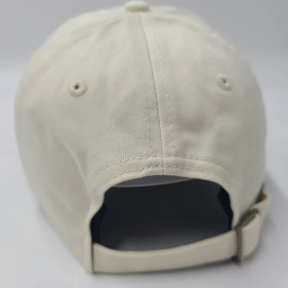 Women Buffalo Bills Hat Strapback New Era Cream Beige NFL Casual Classic Cotton